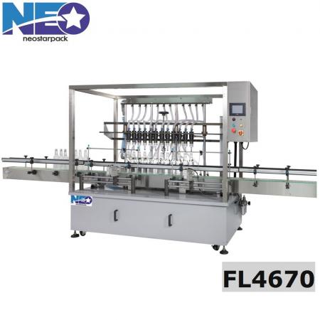 twelve nozzle automatic lubricant oil filling machine FL4670